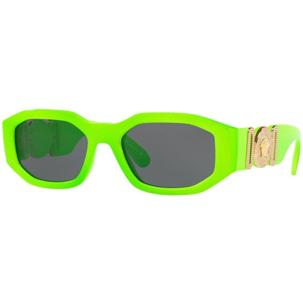 Brand New Versace Green/Grey Ve4361 531987 Fluo - Picture 1 of 10